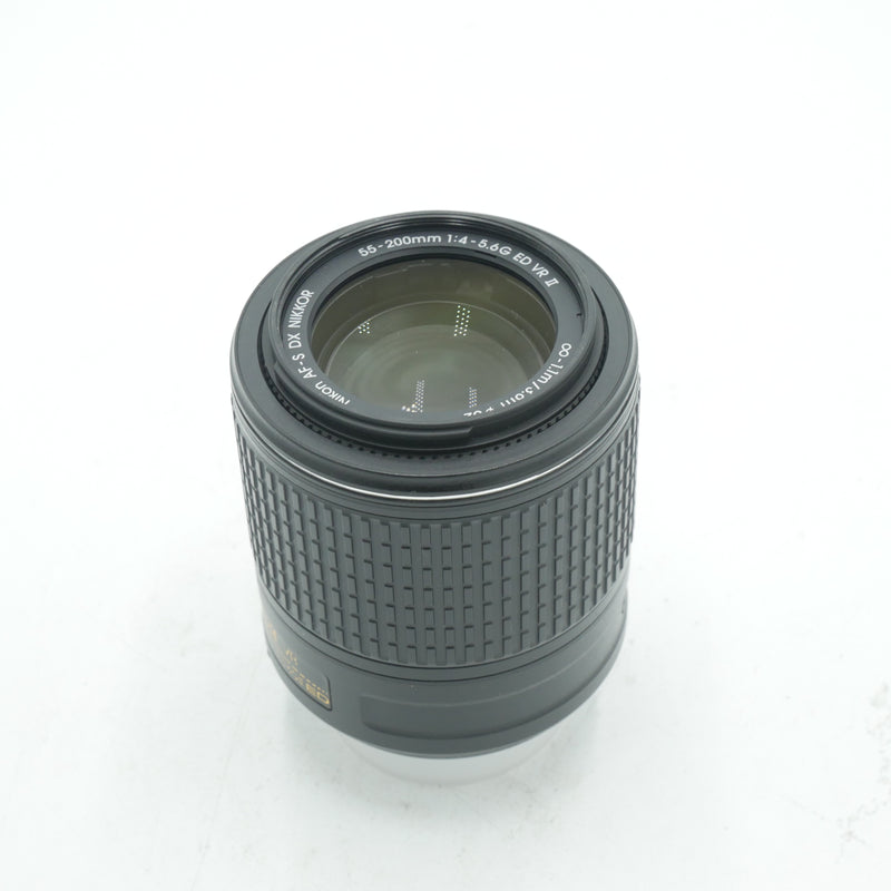 Nikon AF-S DX NIKKOR 55-200mm f/4-5.6G ED VR II Lens *USED*