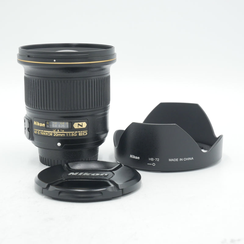 Nikon AF-S NIKKOR 20mm f/1.8G ED Lens*USED*