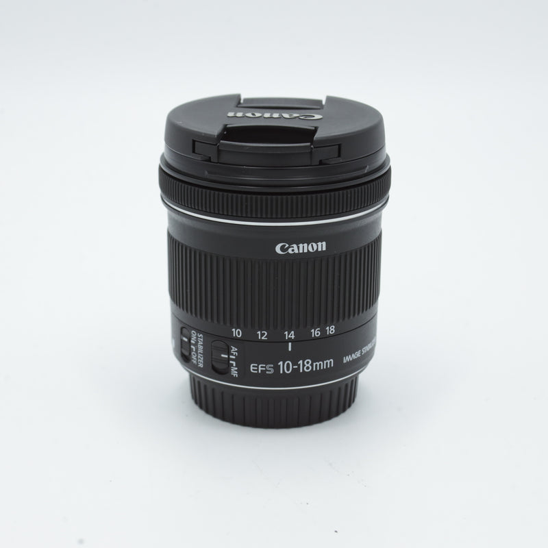 Canon EF-S 10-18mm f/4.5-5.6 IS STM Lens *USED*