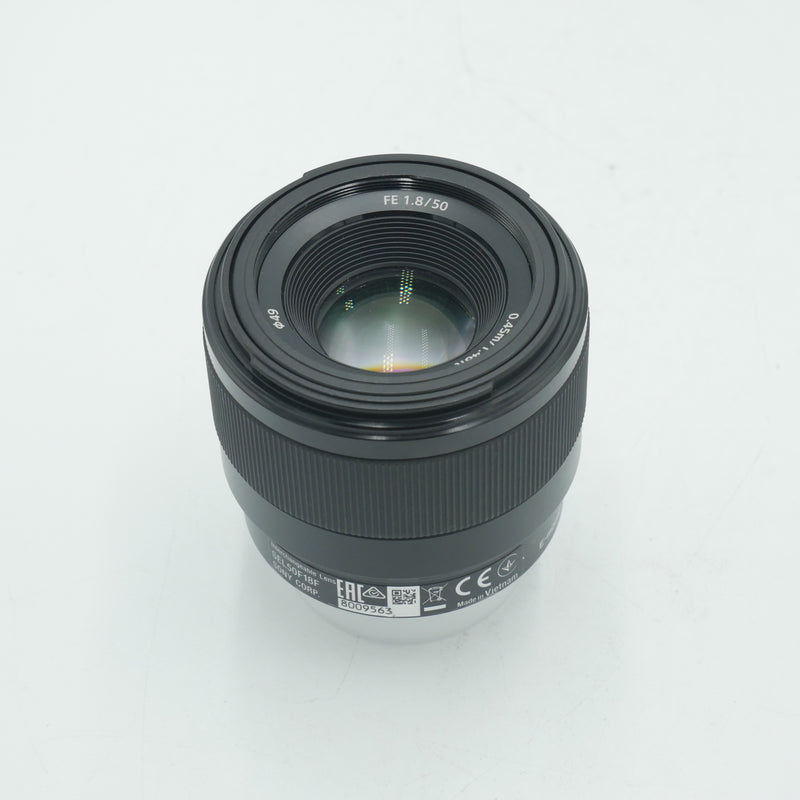 Sony FE 50mm f/1.8 Lens USED