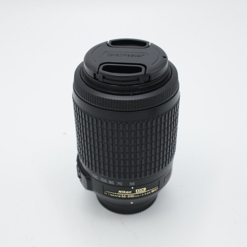 Nikon AF-S DX Zoom-NIKKOR 55-200mm f/4-5.6G ED Lens *USED*