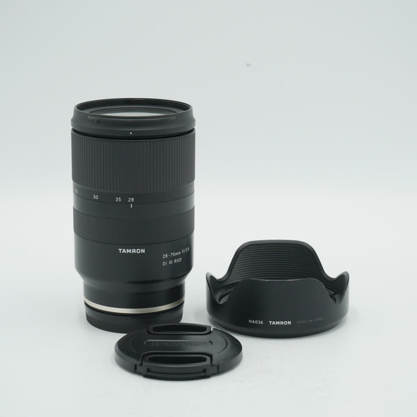 Tamron 28-75mm f/2.8 Di III RXD Lens for Sony E *USED*