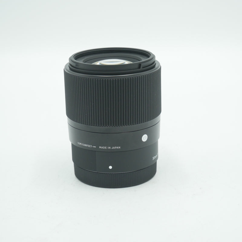 Sigma 30mm f/1.4 DC DN Contemporary Lens for Sony E *USED*