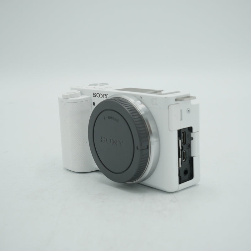 Sony ZV-E10 Mirrorless Camera (White) *USED*