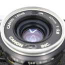 CANON DATEMATIC W/ 40MM F/2.8 *USED*