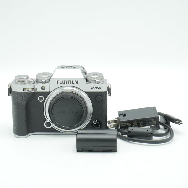 FUJIFILM X-T4 Mirrorless Camera (Silver) *USED*