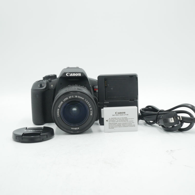 Canon EOS Rebel T5i DSLR Camera with 18-55mm Lens USED