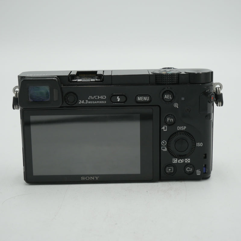 Sony Alpha a6000 Mirrorless Digital Camera Body (Black) *USED*