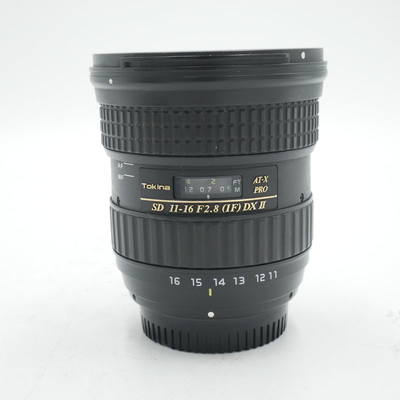 Tokina AT-X 116 PRO DX-II 11-16mm f/2.8 Lens for Nikon F *USED*