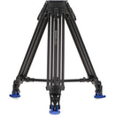 Benro Lightning Lock Video Tripod (Aluminum, 75mm Bowl)