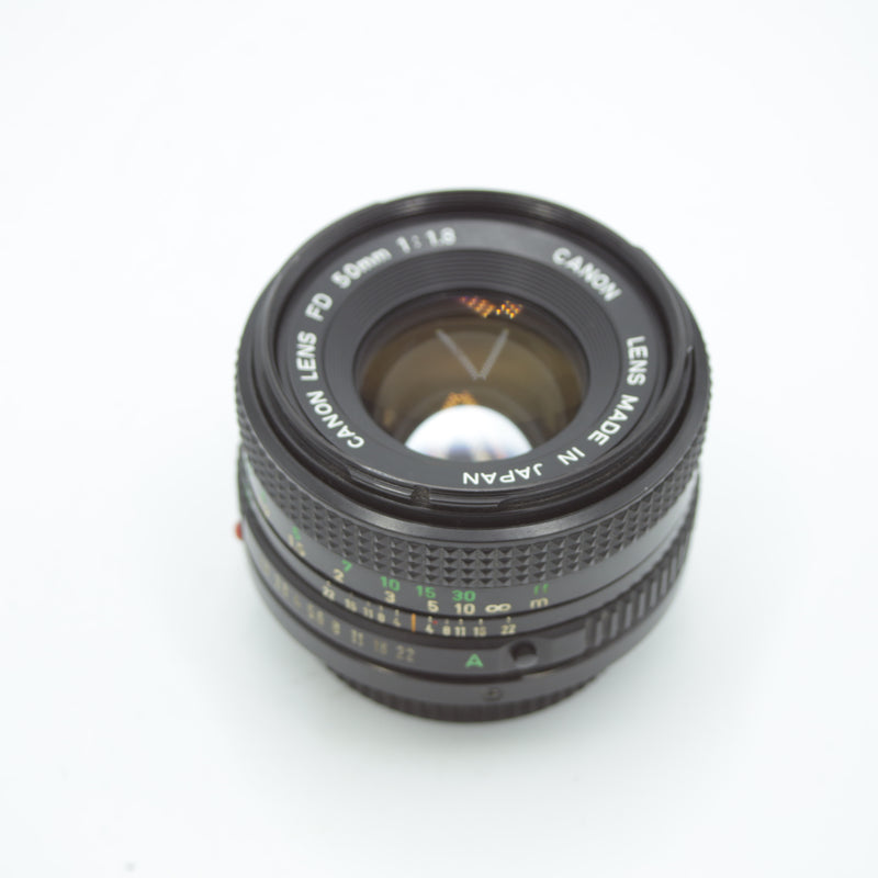 Canon 50mm F/1.8 FD Mount Lens *USED*