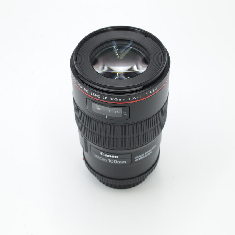 Canon EF 100mm f/2.8L Macro IS USM Lens *USED*