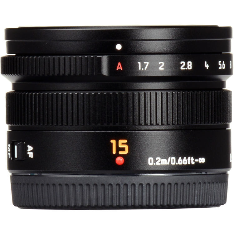 Panasonic Leica DG Summilux 15mm f/1.7 ASPH. Lens