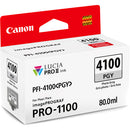 Canon PFI-4100 Photo Gray Pigment Ink Tank (80mL)