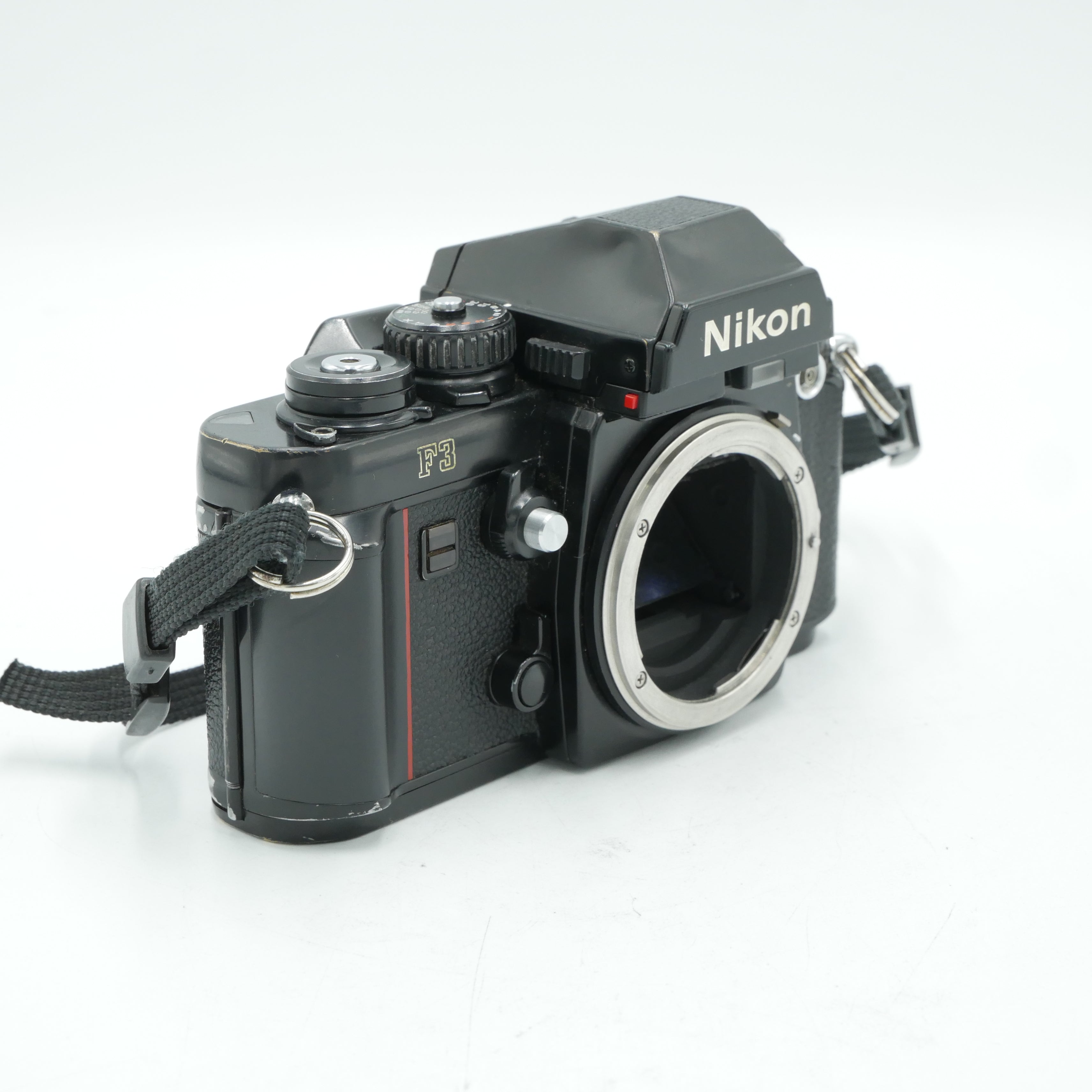 Nikon F3 35mm Camera Body, Black with DE-2 Prism Finder *USED*