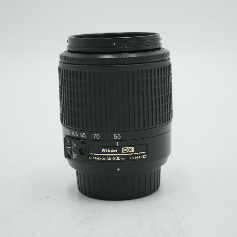 Nikon AF-S DX Zoom-NIKKOR 55-200mm f/4-5.6G ED Lens *USED*