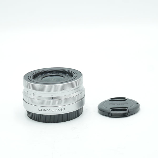 Nikon NIKKOR Z DX 16-50mm f/3.5-6.3 VR Lens (Silver) *USED*