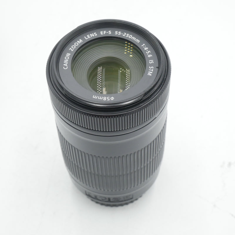 Canon EF-S 55-250mm f/4-5.6 IS STM Lens *USED*