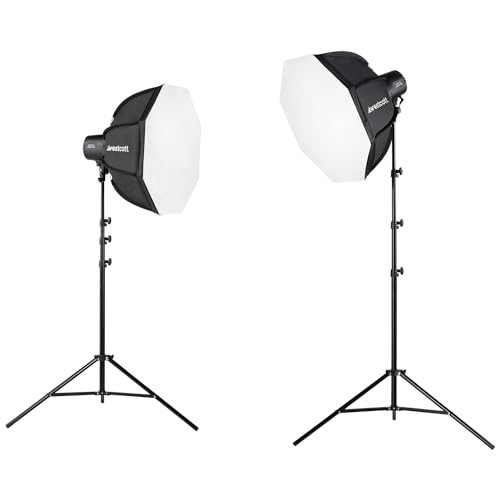 Westcott U60-B Bi-Color LED Monolight with Octabox (2-Light Kit)