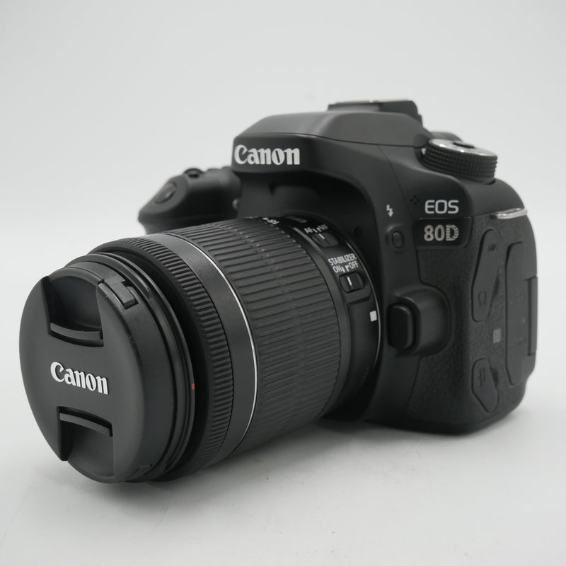 Canon EOS 80D DSLR Camera with 18-55mm Lens *USED*