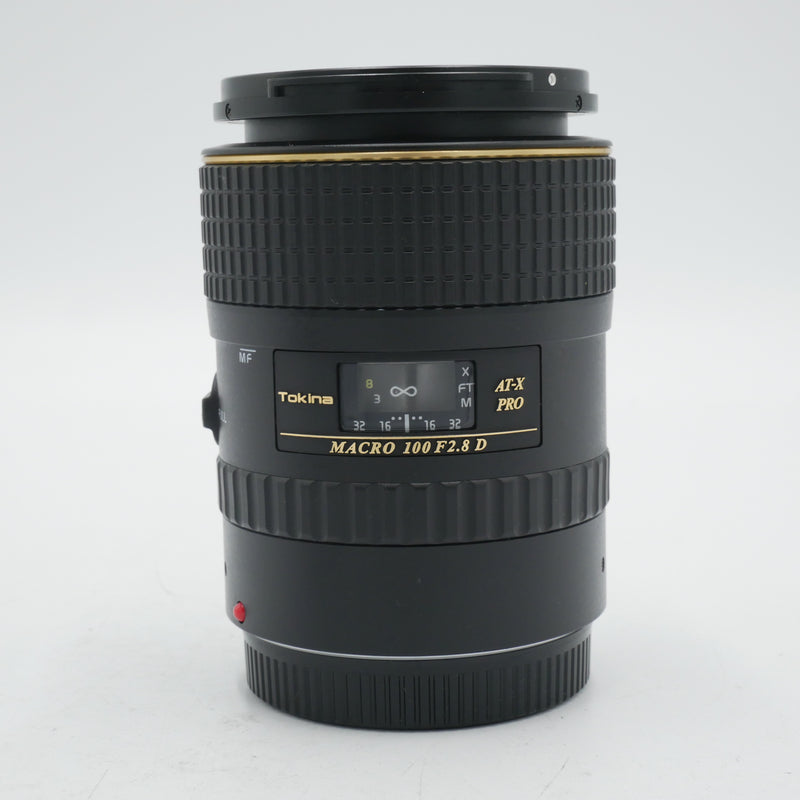 Tokina 100mm f/2.8 AT-X M100 AF Pro D Macro Lens *USED*