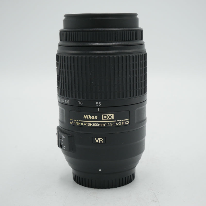 Nikon AF-S DX NIKKOR 55-300mm f/4.5-5.6G ED VR Lens *USED*