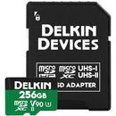 Delkin Devices 256GB POWER UHS-II microSDXC Memory Card with SD Adapter