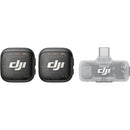 DJI Mic 3 2-Person Compact Wireless Microphone System/Recorder for Mobile Devices