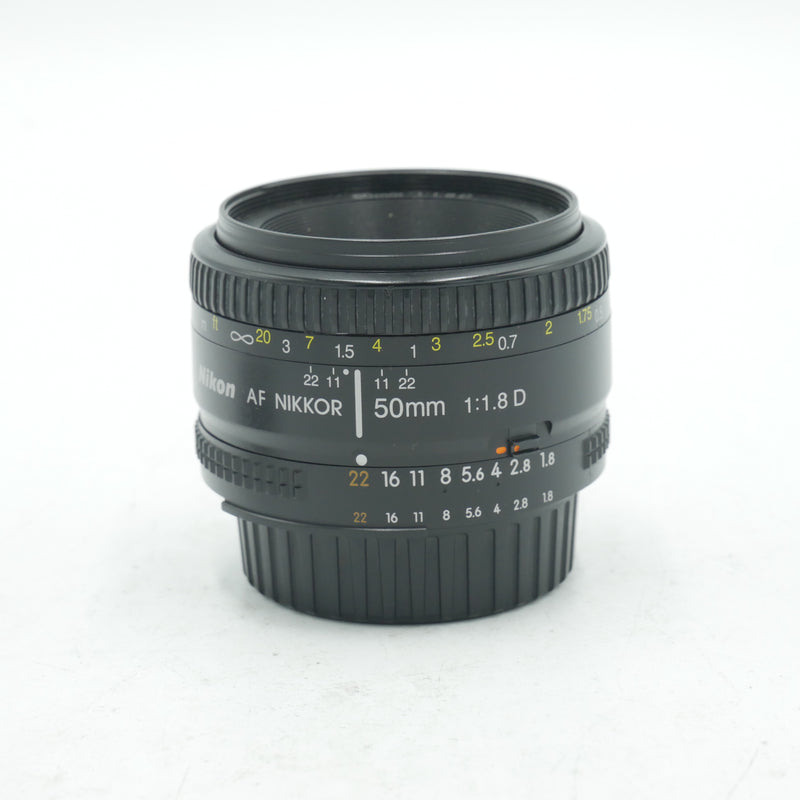 Nikon AF NIKKOR 50mm f/1.8D Lens USED