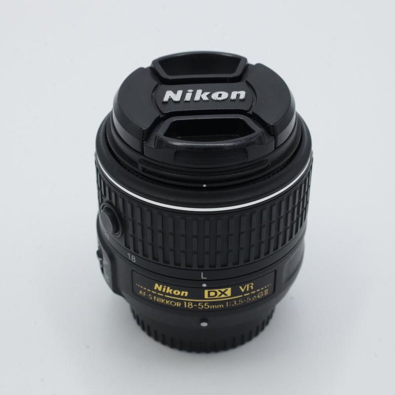 Nikon AF-S DX NIKKOR 18-55mm f/3.5-5.6G VR II Lens *USED*