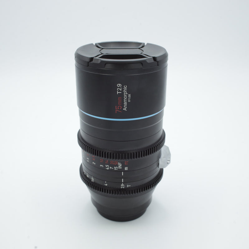 Sirui 75mm T2.9 Anamorphic FF1.6x Full-Frame Manual Lens for Canon RF-Mount *USED*