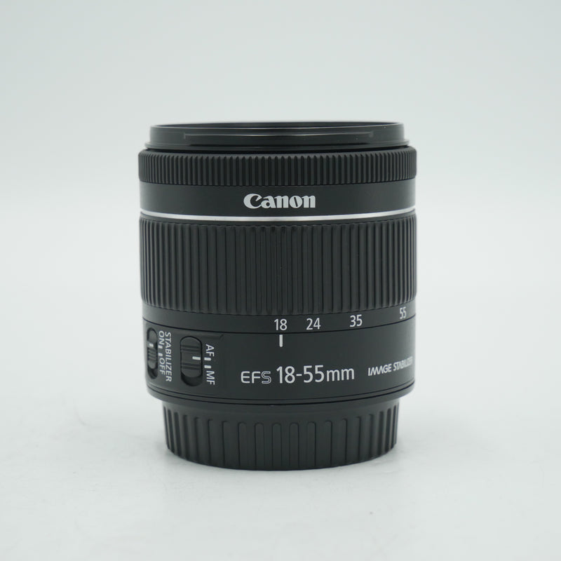 Canon EF-S 18-55mm f/3.5-5.6 IS STM Lens *USED*