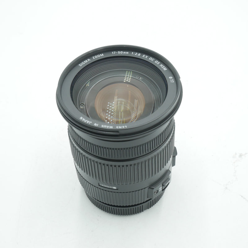 Sigma 17-50mm f/2.8 EX DC OS HSM Lens for Canon EF *USED*