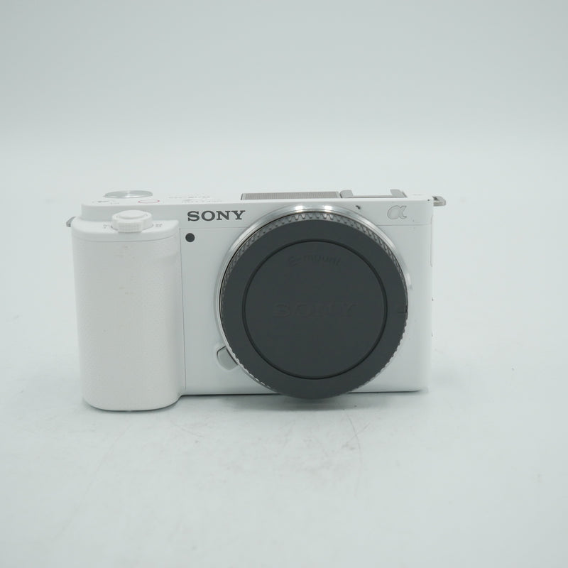 Sony ZV-E10 Mirrorless Camera (White) *USED*