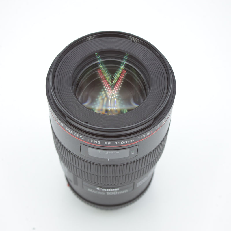 Canon EF 100mm f/2.8L Macro IS USM Lens *USED*