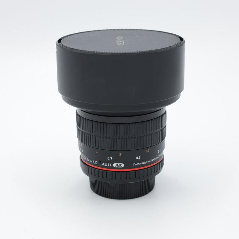 Rokinon 14mm f/2.8 IF ED UMC Lens For Nikon *USED*