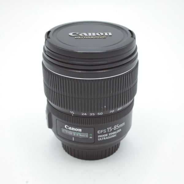 Canon EF-S 15-85mm f/3.5-5.6 IS USM Lens *USED*