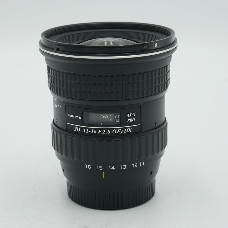 Tokina 11-16mm f/2.8 AT-X 116 Pro DX Autofocus Lens for Nikon DX-Format DSLRs *USED*