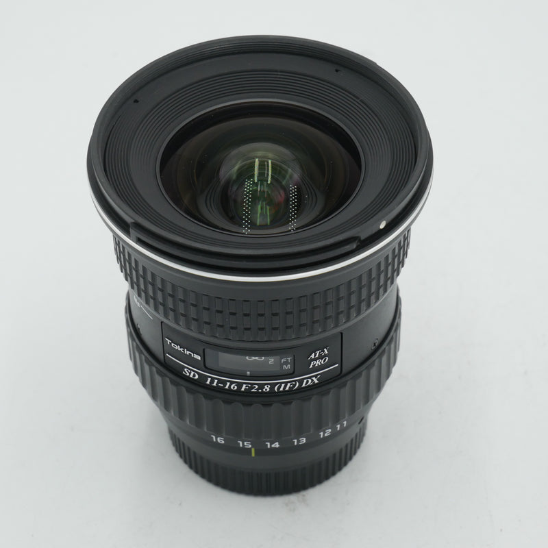 Tokina 11-16mm f/2.8 AT-X 116 Pro DX Autofocus Lens for Nikon DX-Format DSLRs *USED*