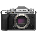 FUJIFILM X-T5 Mirrorless Camera (Silver) Bundle with Tamron 17-70mm f/2.8 Di III-A VC RXD Lens for Fujifilm Bundle with Additional Accessories | USA Warranty