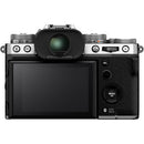 FUJIFILM X-T5 Mirrorless Camera (Silver) Bundle with Tamron 17-70mm f/2.8 Di III-A VC RXD Lens for Fujifilm Bundle with Additional Accessories | USA Warranty