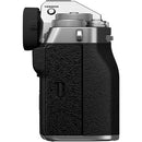 FUJIFILM X-T5 Mirrorless Camera (Silver) Bundle with Tamron 17-70mm f/2.8 Di III-A VC RXD Lens for Fujifilm Bundle with Additional Accessories | USA Warranty