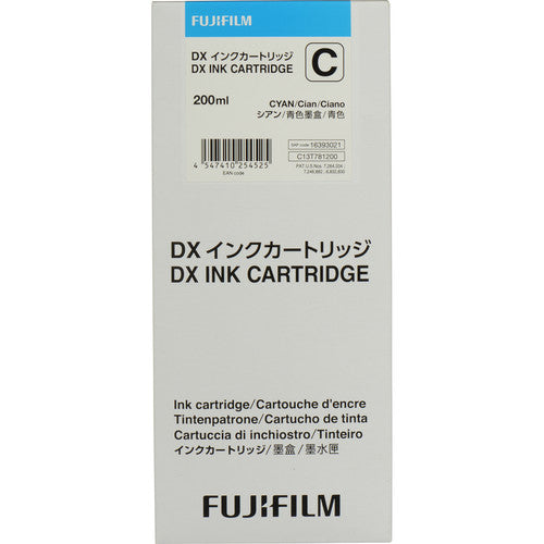 FUJIFILM Cyan VIVIDIA Ink Cartridge for DX100 Printer
