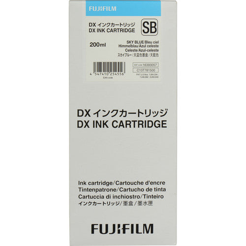 FUJIFILM Sky Blue VIVIDIA Ink Cartridge for DX100 Printer
