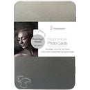 Hahnemuhle Photo Rag Metallic Paper Photo Cards with Rounded Corners (4 x 6", 30 Sheets)