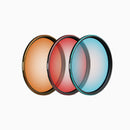 PolarPro Jean Black Filter 3-Pack - Helix (Red, Orange, Blue)