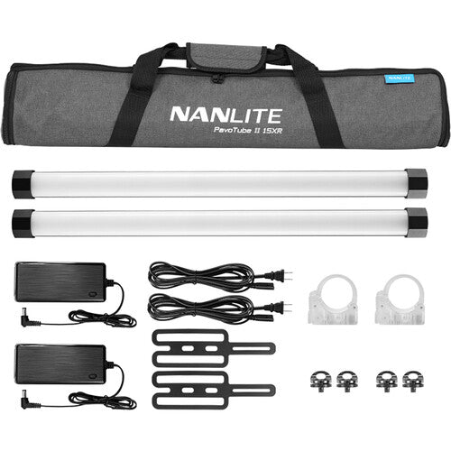 Nanlite PavoTube II 15XR RGB LED Pixel Tube Light (2', 2-Light Kit)