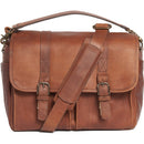 ONA Brixton Camera/Laptop Messenger Bag (Leather, Antique Cognac)