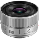 Panasonic LUMIX S 20mm f/2.5 Lens (L-Mount, Silver)