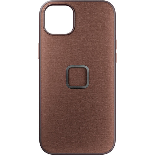Peak Design Everyday Fabric Case for iPhone 15 Plus (Redwood)